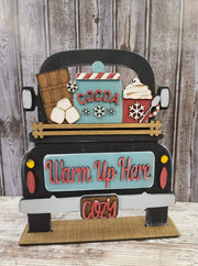 Hot cocoa truck insert